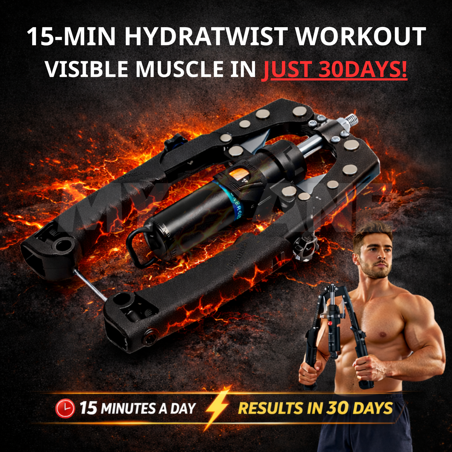 Myzane® Muscle Trainer – Full-Body Strength at Home