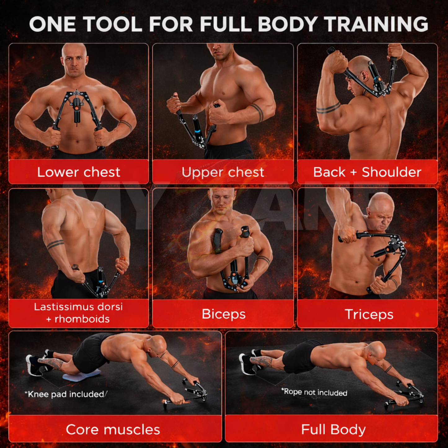 Myzane® Muscle Trainer – Full-Body Strength at Home